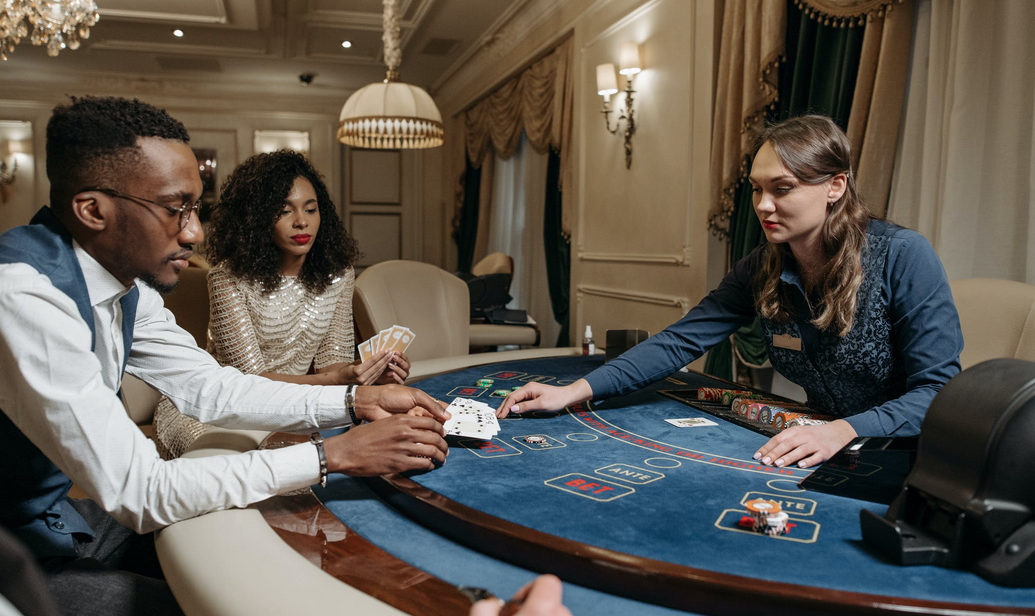 playing poker